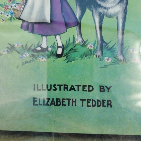 1938 print "Little Red Riding Hood" children's book - Picture 4 of 10